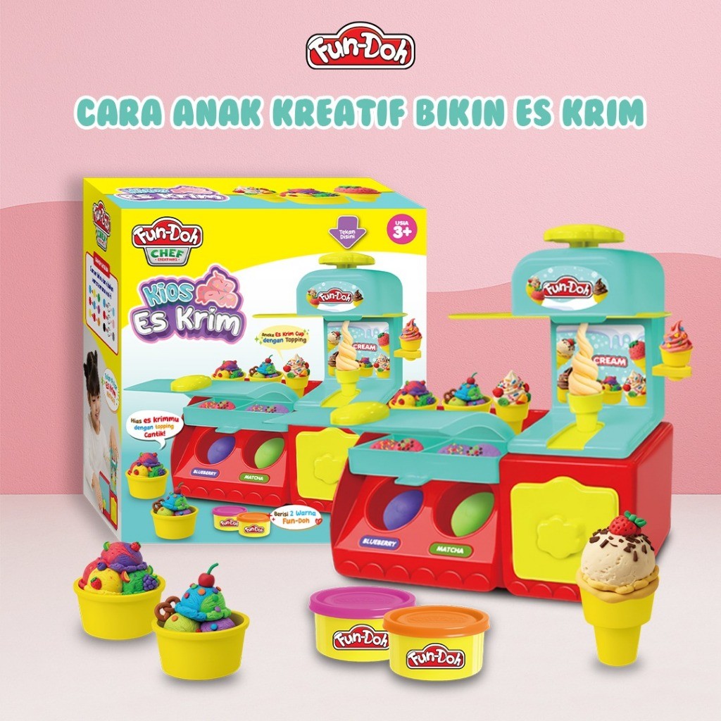 toko mainan online FUNDOH KIOS ES KRIM - 28265